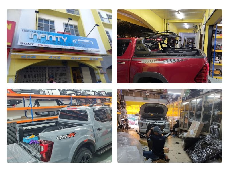 Kedai Aksesori Kereta Danau Kota Infinity Car Accessories & Tint Specialist