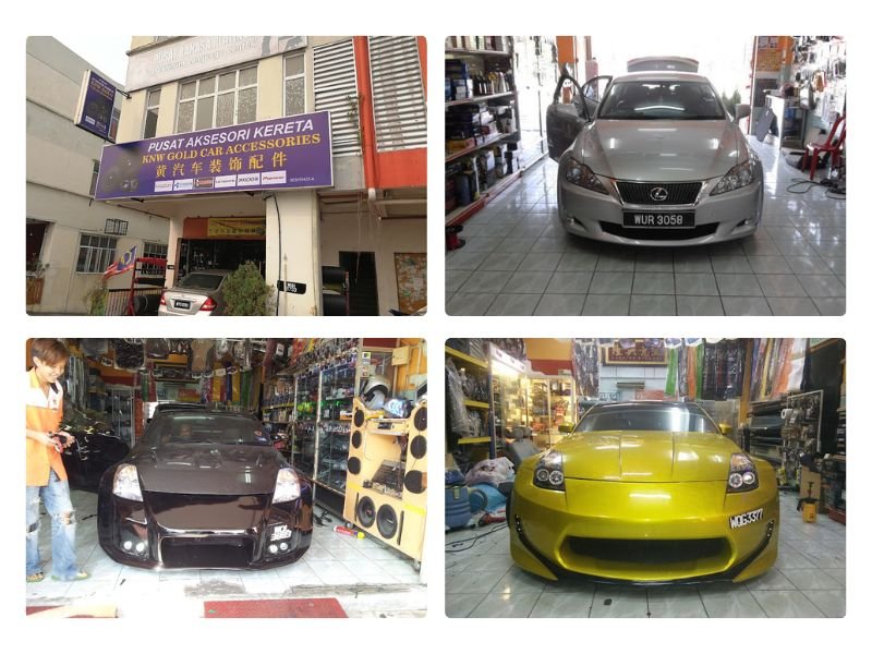 Pusat Aksesori Kereta KNW Gold Car Accessories