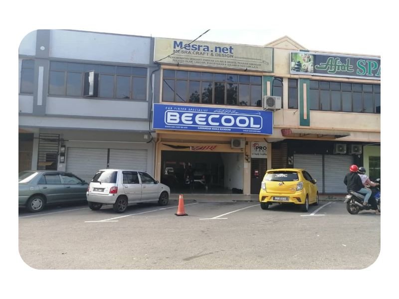 Kedai Aksesori kereta Kuala Kangsar Beecool Tinted Kuala Kangsar