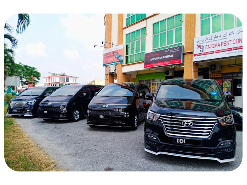 Kereta Sewa Kota Bharu Airport / Hotel/Stesen Bas