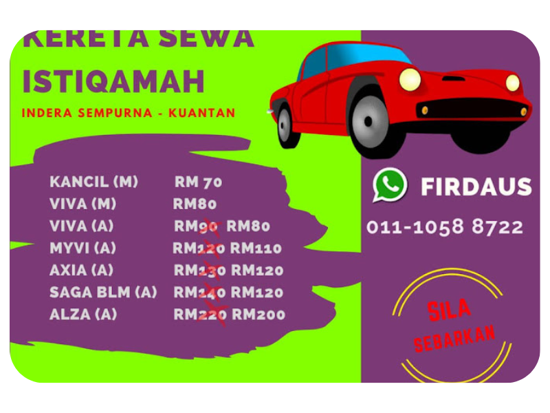 Kereta Sewa Kuantan Istiqamah