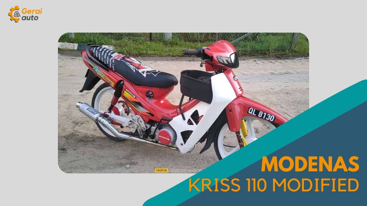 Cover Modenas Kriss 110 Modified GeraiAuto