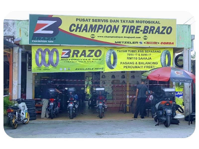 Champion Tayar Motor Murah