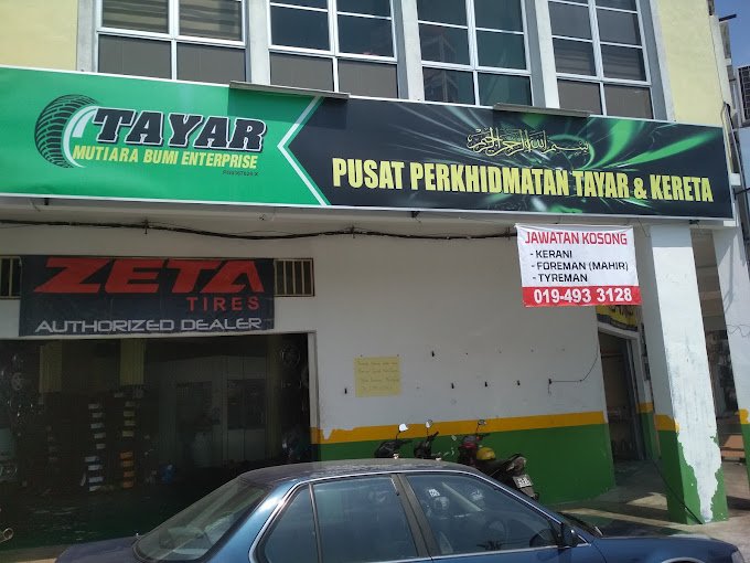 Tayar Mutiara Bumi Enterprise Butterworth