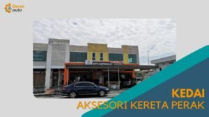 Cover Kedai Aksesori Kereta Perak GeraiAuto