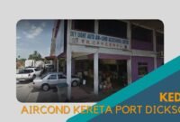 Cover kedai Aircond Kereta Port Dickson