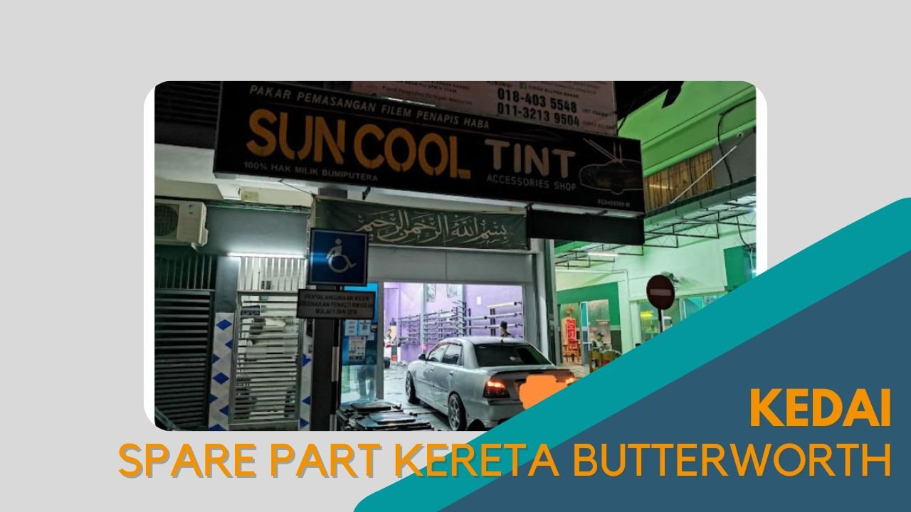 Cover Kedai Spare Part Kereta Butterworth