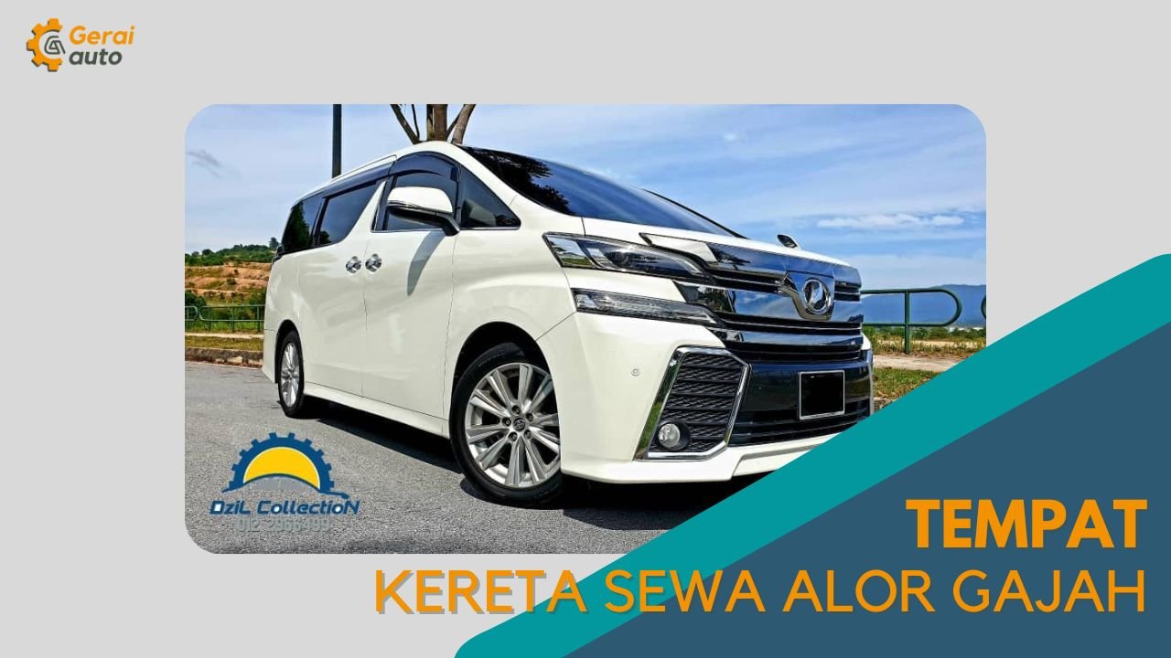 Cover Tempat Kereta Sewa Alor Gajah GeraiAuto