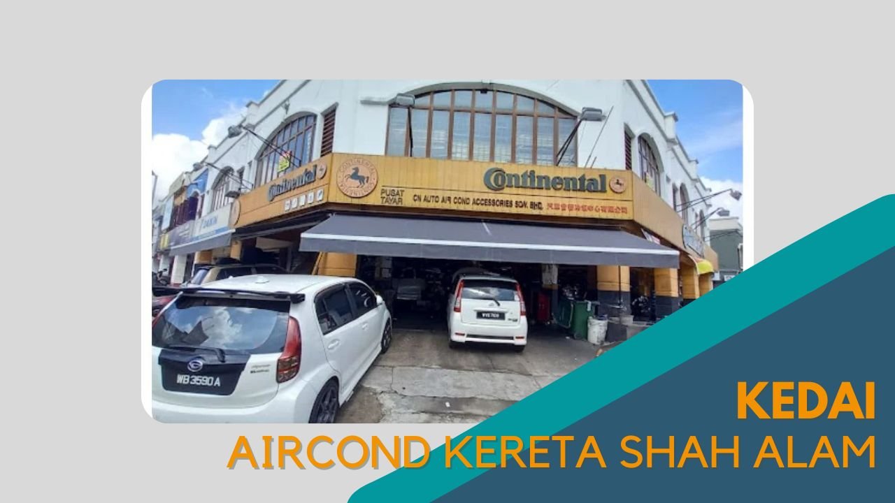 Cover kedai Aircond Kereta Shah Alam