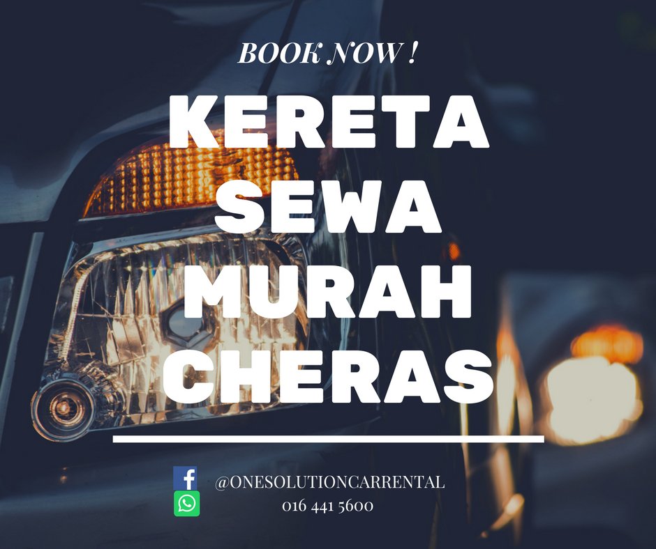 Kereta Sewa Murah Cheras