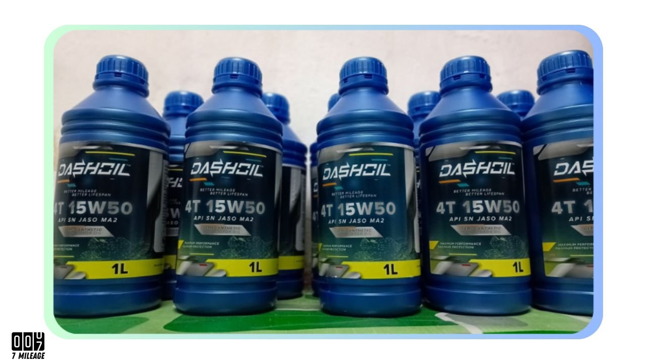 Minyak Enjin Motosikal Terbaik Dash Oil 4T 15W50 1L