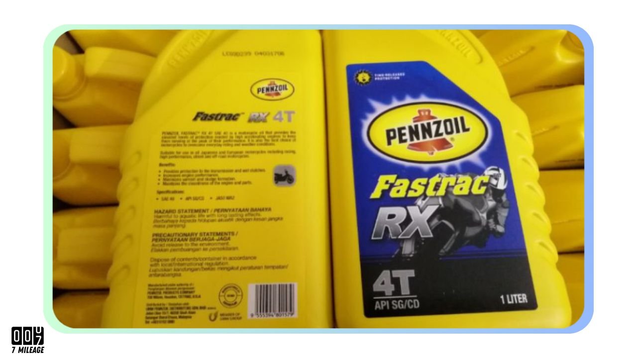 Minyak Hitam Motor Terbaik Penzoil Fastrac RX SAE40 1.0L