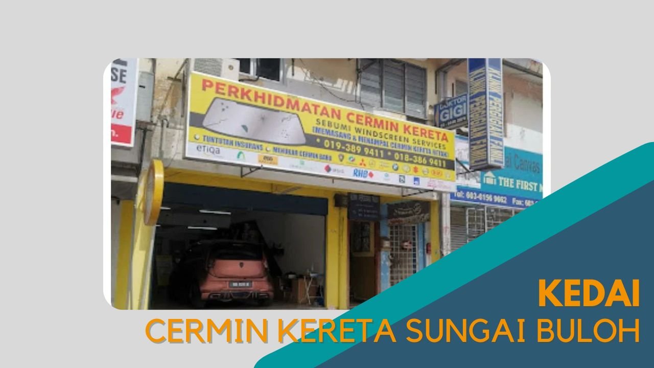 Cover kedai Cermin Kereta Sungai Buloh