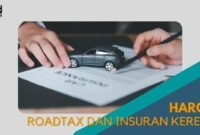 Cover Harga Roadtax dan Insuran Kereta 7milegae