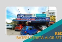 Cover kedai Bateri Kereta Alor Setar