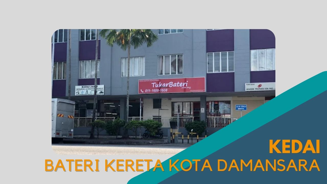 Cover kedai Bateri Kereta Kota Damansara