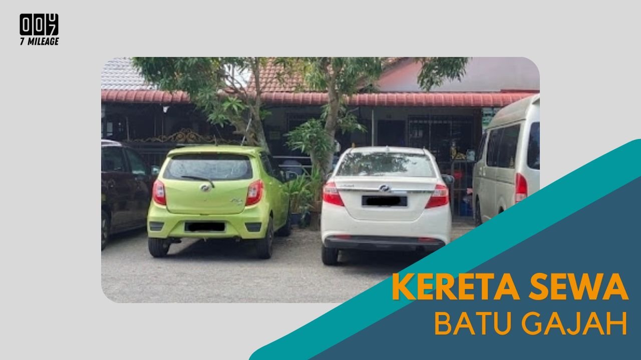 Cover Kereta Sewa Batu Gajah 7milegae