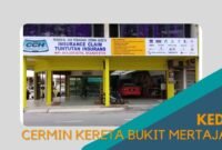 Cover kedai Cermin Kereta Bukit Mertajam