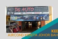 Cover kedai Aircond Kereta Johor Bahru