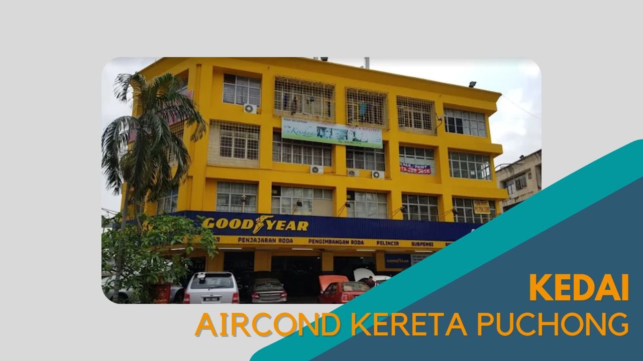 Cover kedai Aircond Kereta Puchong