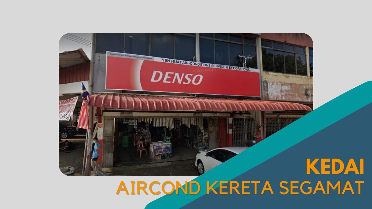 Cover kedai Aircond Kereta Segamat